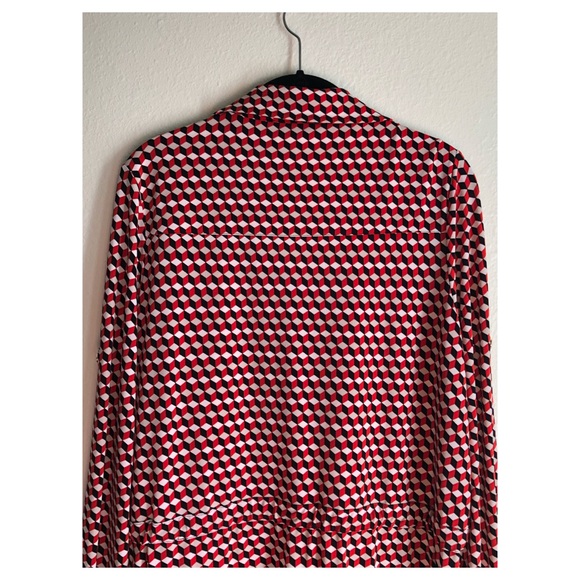 BRITISH!🇬🇧Tommy Hilfiger Red White Blue Drawstring Dress Size 10👗 - Picture 10 of 12